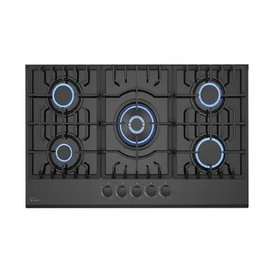 2 Piece Kitchen Appliances Packages Including 30" Gas Cooktop And 30" Under Cabinet Range Hood - Black 4 2 Piece Kitchen Appliances Packages Including 30" Gas Cooktop And 30" Under Cabinet Range Hood - Black - Image 2