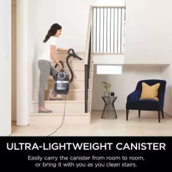 Shark - Canister Pet Bagless Corded Vacuum - Navy/Silver -Appliance Shop 4340f320 18b2 48b2 8ac2 6d1f7fccabbd