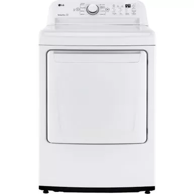 LG - 7.3 Cu Ft Electric Dryer With Sensor Dry - White 3 LG - 7.3 Cu Ft Electric Dryer With Sensor Dry - White