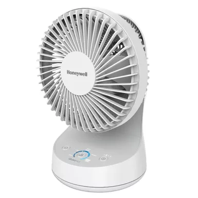 Honeywell - QuietSet 5 Oscillating Table Fan White 3 Honeywell - QuietSet 5 Oscillating Table Fan White