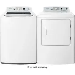 Insignia™ - 4.1 Cu. Ft. High Efficiency Top Load Washer - White -Appliance Shop 44236942 5a29 5c1b 960f 4ba3b83fe8b3