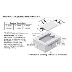 2 Piece Kitchen Package With 36" Induction Cooktop & 36" Ducted Wall Mount Range Hood - Silver -Appliance Shop 446f8b69 a6a3 472f a40c f7f27b7bf110
