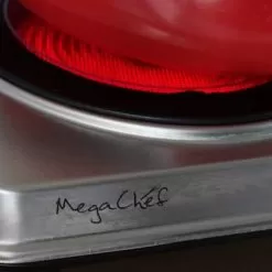 MegaChef Portable Dual Vitro-Ceramic Infrared Cooktop - Hot Plate - 2 - Silver -Appliance Shop 44edaa3e e98a 478a 9bf8 b692ab38b6b8