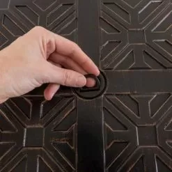 Fire Sense - Dynasty Rectangular Aluminum LPG Fire Pit - Antique Bronze -Appliance Shop 4596327d 86a5 5e27 96a8 b66af0fce545