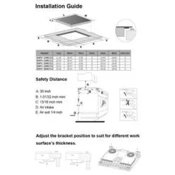 2 Piece Kitchen Appliances Packages Including 36" Radiant Electric Cooktop And 36" Under Cabinet Range Hood - Black -Appliance Shop 45c2b069 680e 42de b71b 45ff1aa8aedc