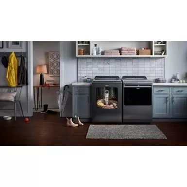 Whirlpool - 5.2 Cu. Ft. High Efficiency Smart Top Load Washer With 2 In 1 Removable Agitator - Chrome Shadow 13 Whirlpool - 5.2 Cu. Ft. High Efficiency Smart Top Load Washer With 2 In 1 Removable Agitator - Chrome Shadow - Image 11