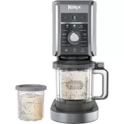 Ninja - CREAMi Deluxe 10-in-1 Ice Cream And Frozen Treat Maker - Silver
