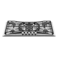 Empava 36" Built-in Gas Cooktop Stainless Steel 5 Italy Sabaf Burners Stove Top - Silver -Appliance Shop 465b93bf 0cdf 422e 9af2 2fa2f37d4585