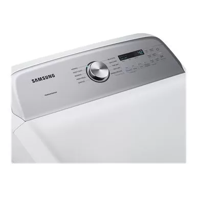 Samsung 7.4 Cu. Ft. White Gas Dryer With Sensor Dry 6 Samsung 7.4 Cu. Ft. White Gas Dryer With Sensor Dry - Image 4