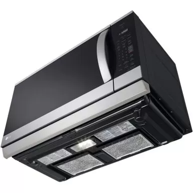 LG - 2.1 Cu. Ft. Over-the-Range Microwave With Sensor Cooking And ExtendaVent 2.0 - Stainless Steel 11 LG - 2.1 Cu. Ft. Over-the-Range Microwave With Sensor Cooking And ExtendaVent 2.0 - Stainless Steel - Image 9