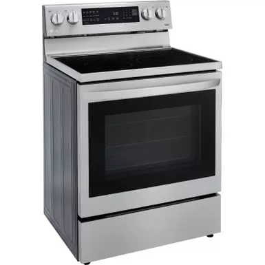 LG - 6.3 Cu. Ft. Smart Freestanding Electric Convection Range With EasyClean And InstaView - Stainless Steel 5 LG - 6.3 Cu. Ft. Smart Freestanding Electric Convection Range With EasyClean And InstaView - Stainless Steel - Image 3