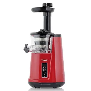 Omega - Cold Press 365 Horizontal Compact Masticating Juicer - Red 3 Omega - Cold Press 365 Horizontal Compact Masticating Juicer - Red