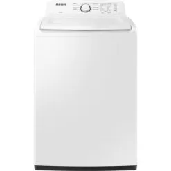 Samsung 4-Cu. Ft. Top Load Washer With ActiveWave Agitator And Solf-Close Lid, White
