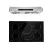 2 Piece Kitchen Appliances Packages Including 36" Induction Cooktop And 36" Under Cabinet Range Hood - 36"