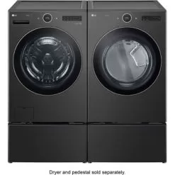 LG - 5.0 Cu. Ft. High-Efficiency Stackable Smart Front Load Washer With Steam And TurboWash 360 - Black Steel 31 LG - 5.0 Cu. Ft. High-Efficiency Stackable Smart Front Load Washer With Steam And TurboWash 360 - Black Steel -Appliance Shop 4717903c 7f4b 5623 aa4f ecf53a2ae1aa