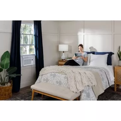 GE - 150 Sq. Ft. 5,000 BTU Window Air Conditioner With Remote - White 9 GE - 150 Sq. Ft. 5,000 BTU Window Air Conditioner With Remote - White - Image 7