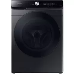 Samsung 5-Cu. Ft. Extra-Large Capacity Smart Dial Front Load Washer With CleanGuard, Brushed Black