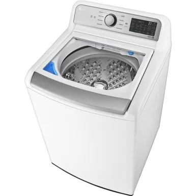 LG - 5.3 Cu. Ft. High-Efficiency Smart Top Load Washer With 4-Way Agitator And TurboWash3D - White 11 LG - 5.3 Cu. Ft. High-Efficiency Smart Top Load Washer With 4-Way Agitator And TurboWash3D - White - Image 9
