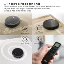 TCL - Sweeva 1000 Robot Vacuum -Appliance Shop 47af25e2 b56c 4d35 b3c3 4318c3188eaa