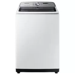 Samsung - 5.0 Cu. Ft. 12-Cycle Top-Loading Washer - White