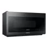 Samsung 2.1 Cu. Ft. Fingerprint Resistant Black Stainless Steel Over-the-range Microwave With Sensor Cooking