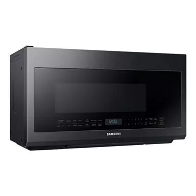 Samsung 2.1 Cu. Ft. Fingerprint Resistant Black Stainless Steel Over-the-range Microwave With Sensor Cooking 3 Samsung 2.1 Cu. Ft. Fingerprint Resistant Black Stainless Steel Over-the-range Microwave With Sensor Cooking