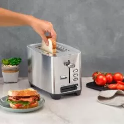 Bella Pro Series - 2-Slice Extra-Wide-Slot Toaster - Stainless Steel -Appliance Shop 482cea68 274f 50b1 82df 627a33d87508