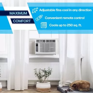 6000 BTU Electronic Window A/C W/Remote DOE R32 4 6000 BTU Electronic Window A/C W/Remote DOE R32 - Image 2