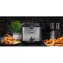 Bella Pro Series - 1.6-qt. Deep Fryer - Stainless Steel -Appliance Shop 48d5386b 06cf 5519 b5e0 5bcdb398b1be