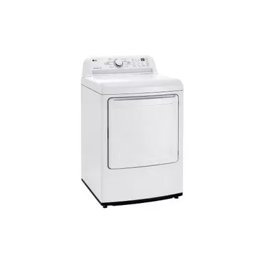 LG DLE7000W 7.3 Cu. Ft. Ultra Large Capacity Top Load Electric Dryer With Sensor Dry Technology - White - White 4 LG DLE7000W 7.3 Cu. Ft. Ultra Large Capacity Top Load Electric Dryer With Sensor Dry Technology - White - White - Image 2