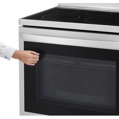 LG - 6.3 Cu. Ft. Smart Freestanding Electric Convection Range With EasyClean And InstaView - Stainless Steel 6 LG - 6.3 Cu. Ft. Smart Freestanding Electric Convection Range With EasyClean And InstaView - Stainless Steel - Image 4
