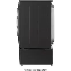 LG - 9.0 Cu. Ft. Stackable Smart Electric Dryer With Steam And Built-In Intelligence - Black Steel 21 LG - 9.0 Cu. Ft. Stackable Smart Electric Dryer With Steam And Built-In Intelligence - Black Steel -Appliance Shop 494d1277 32a6 502e 8396 dbc9f0267e08