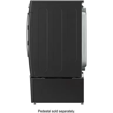 LG - 9.0 Cu. Ft. Stackable Smart Electric Dryer With Steam And Built-In Intelligence - Black Steel 6 LG - 9.0 Cu. Ft. Stackable Smart Electric Dryer With Steam And Built-In Intelligence - Black Steel - Image 4