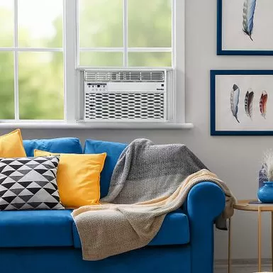 Danby - DAC100EB9WDB 450 Sq. Ft. 10,000 BTU Window Air Conditioner - White 7 Danby - DAC100EB9WDB 450 Sq. Ft. 10,000 BTU Window Air Conditioner - White - Image 5