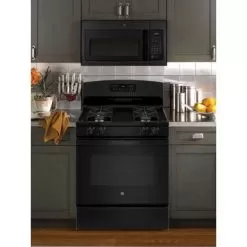 GE - 1.6 Cu. Ft. Over-the-Range Microwave - Black -Appliance Shop 49a0e1ad f447 5079 8ed6 4630f34a3b3b