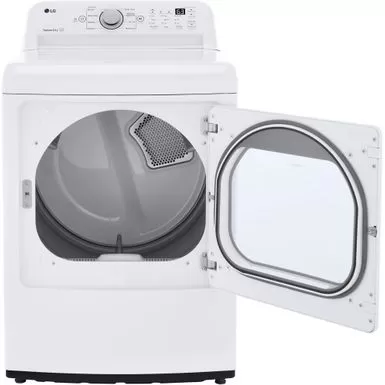 LG - 7.3 Cu. Ft. Smart Gas Dryer With Sensor Dry - White 10 LG - 7.3 Cu. Ft. Smart Gas Dryer With Sensor Dry - White - Image 8
