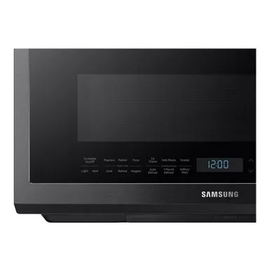Samsung 2.1 Cu. Ft. Fingerprint Resistant Black Stainless Steel Over-the-range Microwave With Sensor Cooking 4 Samsung 2.1 Cu. Ft. Fingerprint Resistant Black Stainless Steel Over-the-range Microwave With Sensor Cooking - Image 2