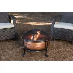 Fire Sense - Palermo Wood Burning Fire Pit - Copper 18 Fire Sense - Palermo Wood Burning Fire Pit - Copper -Appliance Shop 4d426326 94c9 57aa 8db0 a073d3140540