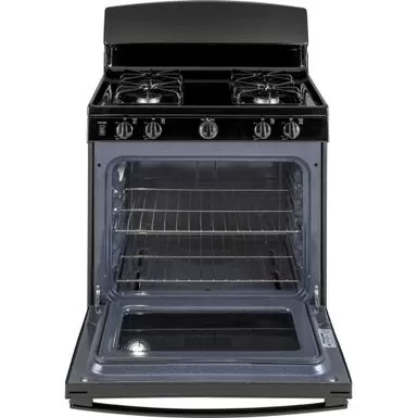 Ge Ada 30" Black Freestanding Gas Range 4 Ge Ada 30" Black Freestanding Gas Range - Image 2