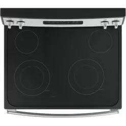 GE - 5.3 Cu. Ft. Freestanding Electric Range With Self-cleaning - Stainless Steel -Appliance Shop 4f9a4cfa b9b0 591a a7be 14e85a62fbc1