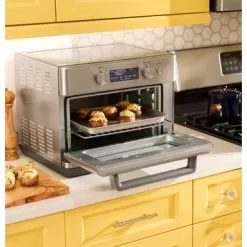 GE - Convection Toaster Oven With Air Fry - Stainless Steel -Appliance Shop 5228712e 0c05 5b1a a2b0 b197a52c037a