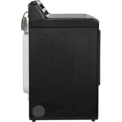 LG - 7.3 Cu. Ft. Smart Gas Dryer With Steam And Sensor Dry - Black Steel -Appliance Shop 52330c89 fc52 5562 906a 5f9874f8ea5c