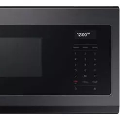 Samsung 1.1-Cu. Ft. Smart SLIM Over-the-Range Microwave With 550 CFM Ventilation, Black Stainless -Appliance Shop 52c1c950 73af 466c beeb 9a174f82508d
