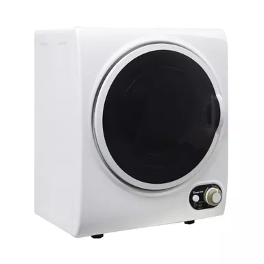 Magic Chef 1.5 Cu.ft. White Compact Electric Dryer 6 Magic Chef 1.5 Cu.ft. White Compact Electric Dryer - Image 4