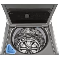 LG - 5.5 Cu. Ft. High Efficiency Smart Top Load Washer With TurboWash3D - Graphite Steel -Appliance Shop 53a8c217 7251 5b4c ba99 fd336c5d9874