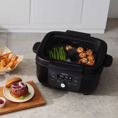 Instant Pot - 6-in-1 Smokeless Indoor Grill & Air Fryer With OdorErase Technology - Black 6 Instant Pot - 6-in-1 Smokeless Indoor Grill & Air Fryer With OdorErase Technology - Black - Image 4