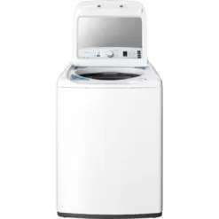 Insignia™ - 4.1 Cu. Ft. High Efficiency Top Load Washer - White -Appliance Shop 55b444a6 986a 5637 95ba 95217841a123