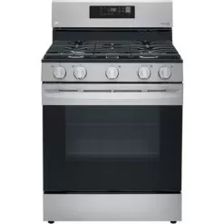 LG 5.8-Cu. Ft. Gas Smart Range With EasyClean, Stainless Steel