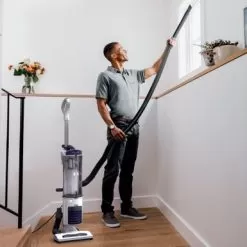 Shark - Navigator Anti-Allergen Plus Upright Vacuum With HEPA Filtration - White -Appliance Shop 56063d10 229c 5495 937b 1f4644f10ece