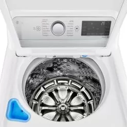LG - 5.5 Cu. Ft. High-Efficiency Smart Top Load Washer With Steam And TurboWash3D Technology - White -Appliance Shop 56a72d44 2ef5 5cba b1e3 e924f2e66bc0